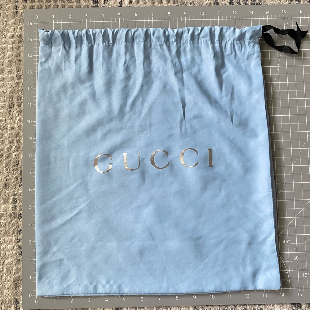 *SOLD* Authentic Gucci Dust Bag 14”W X 15”H